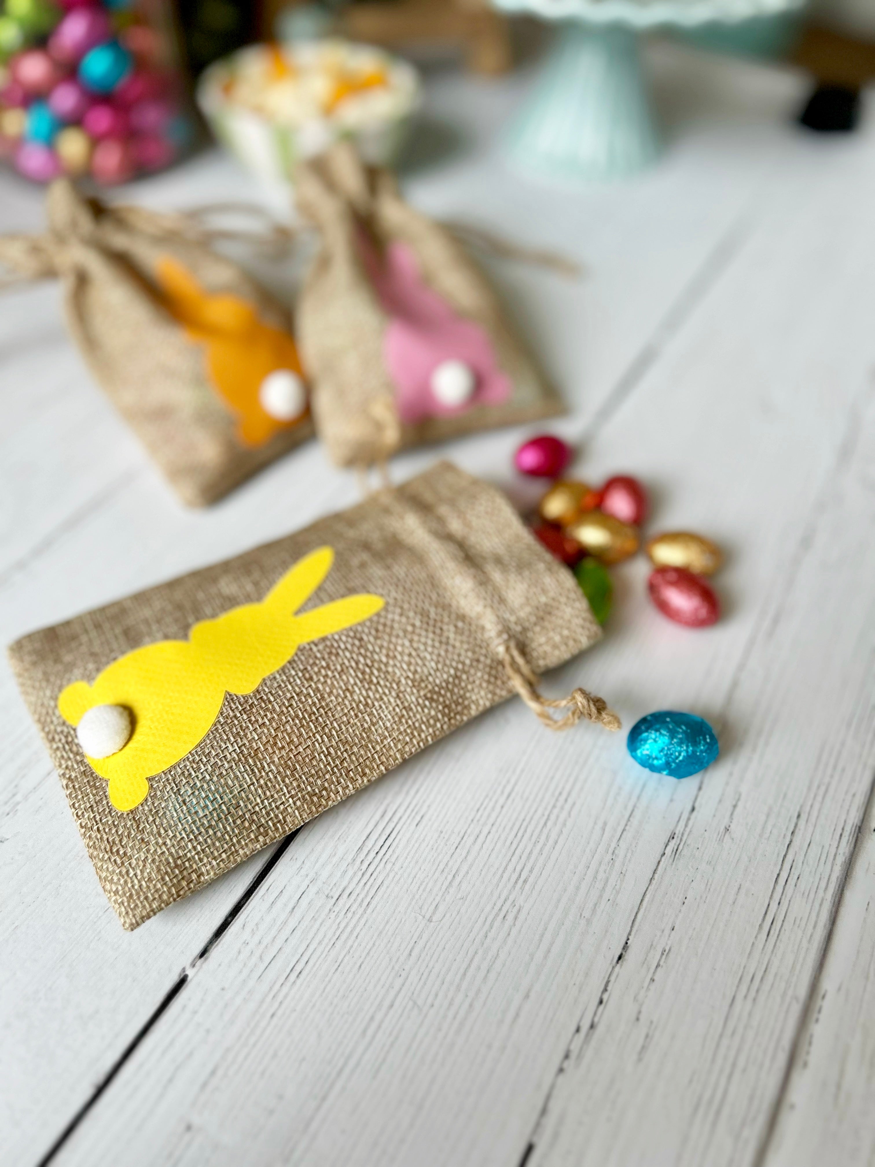 Easter Bunny Bag ~ With Chocolate Eggs image 3