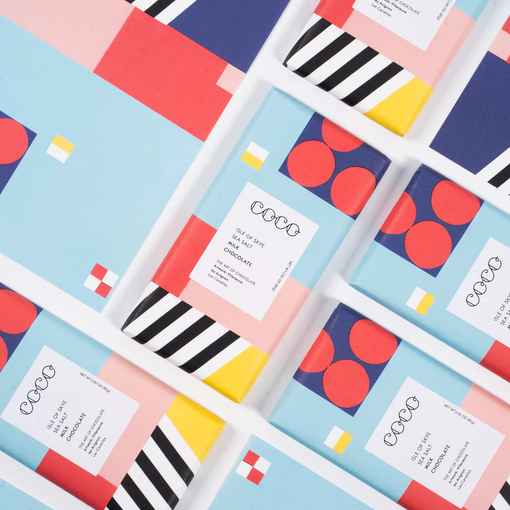 Isle of Skye Seasalt Milk Chocolate Bar image 1