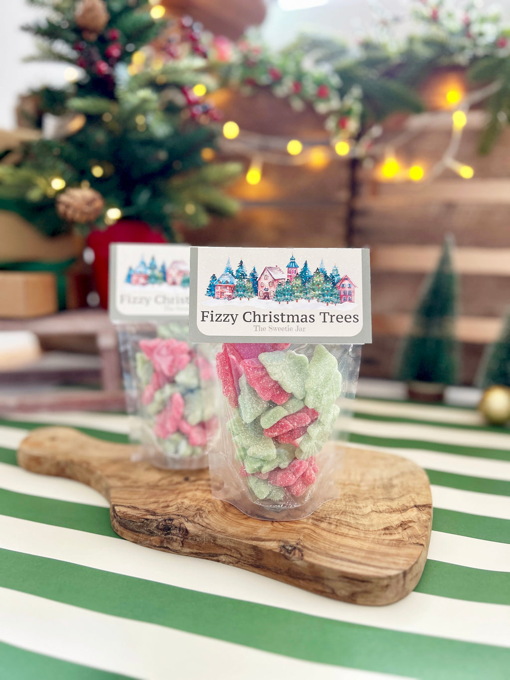 Fizzy Christmas Trees Sweetie Pouch