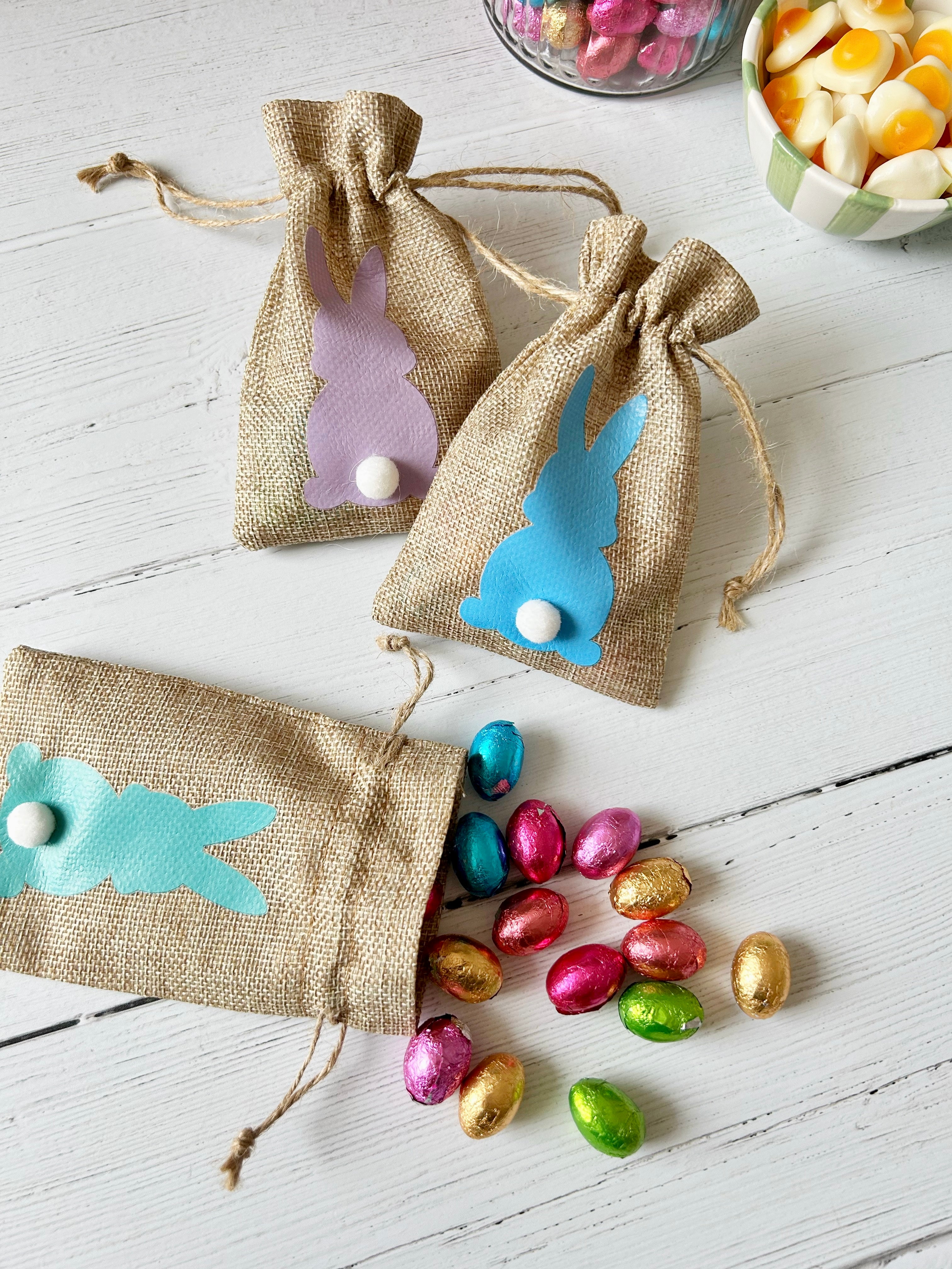 Easter Bunny Bag ~ With Chocolate Eggs image 2