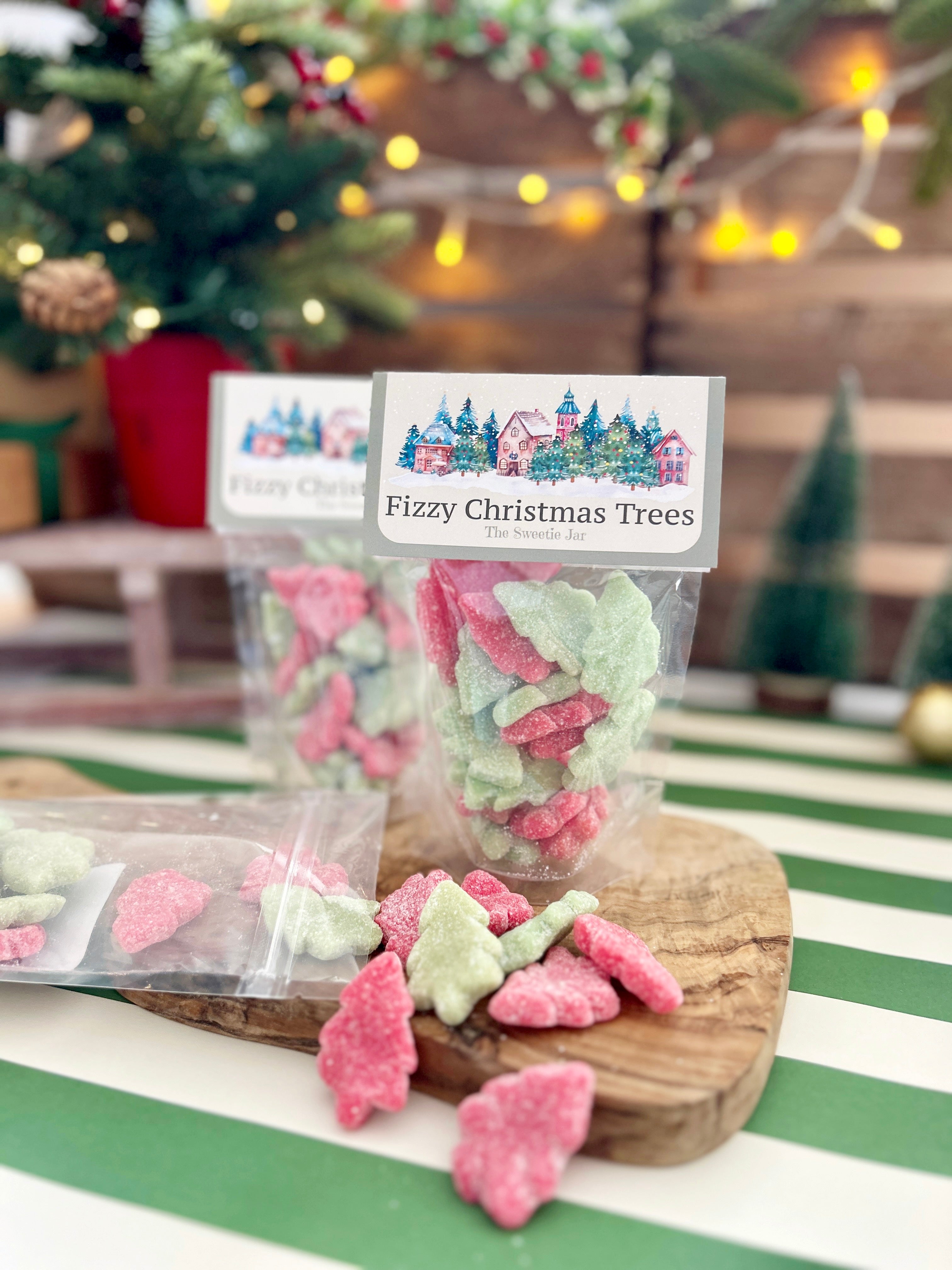 Fizzy Christmas Trees Sweetie Pouch