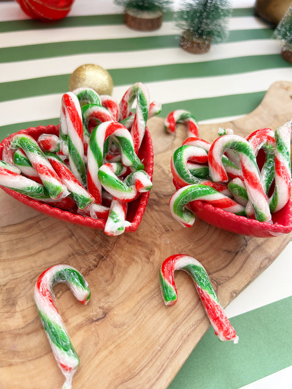 Mini Peppermint Candy Canes