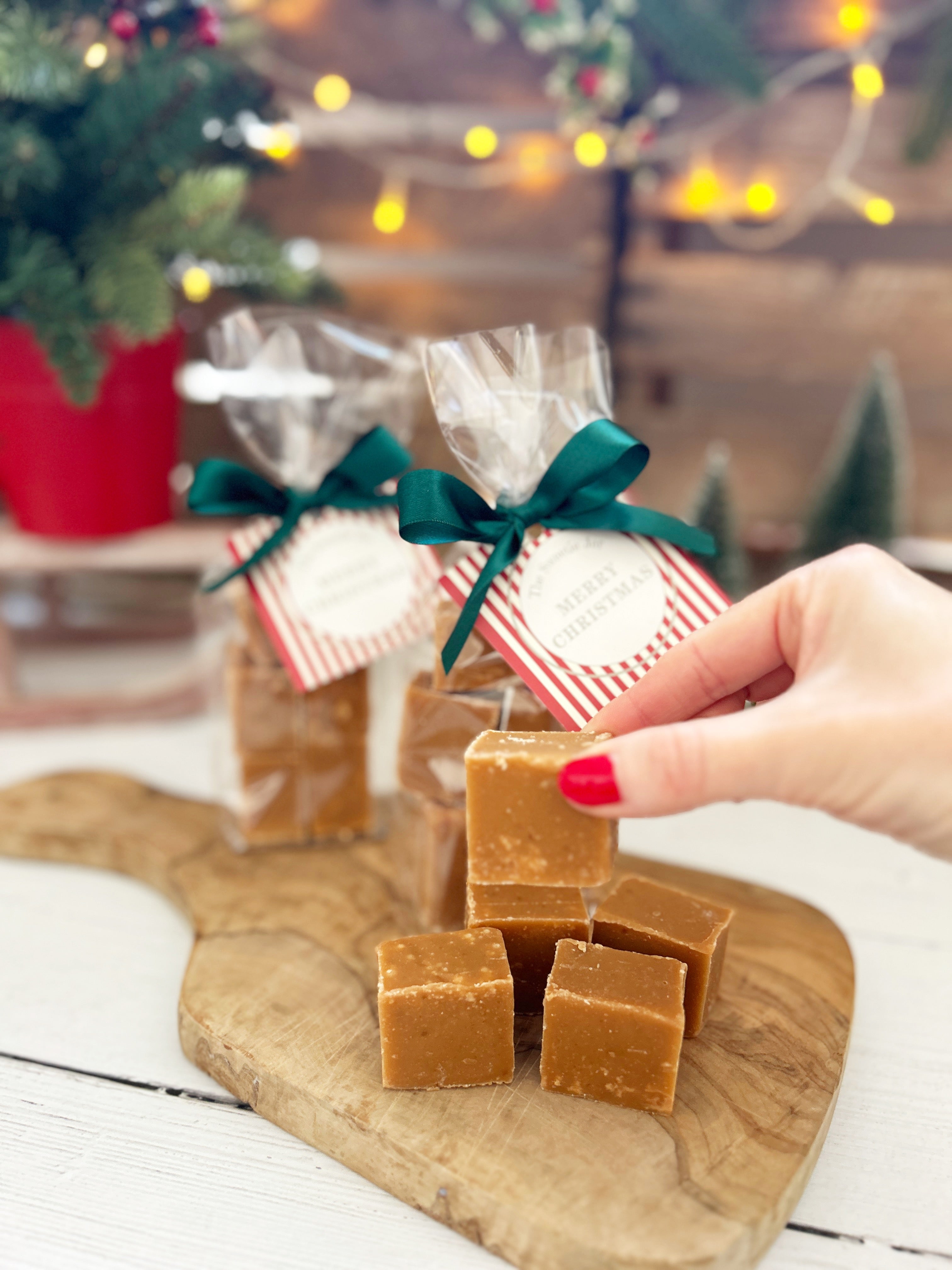 Biscoff Christmas Fudge