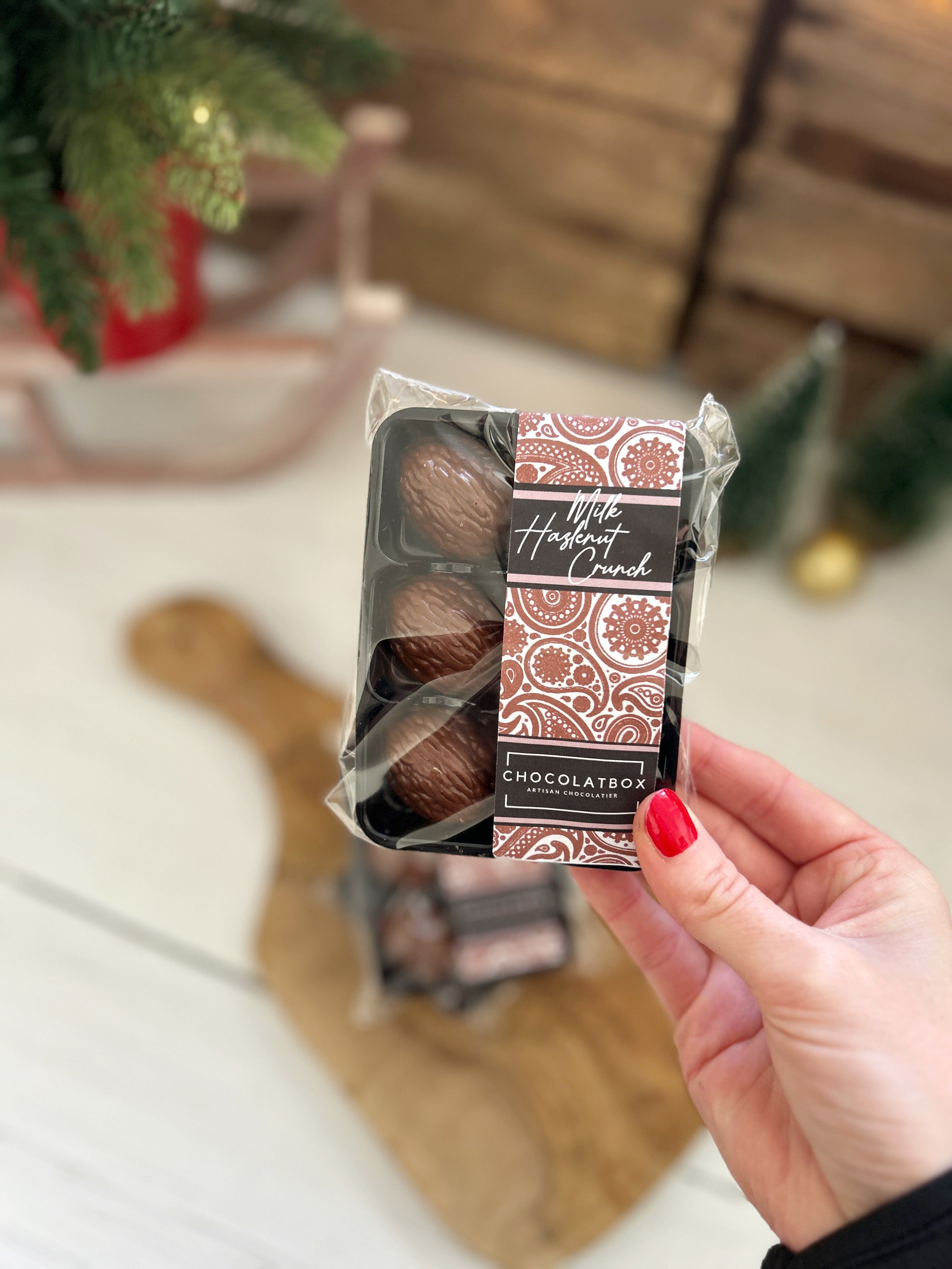 Hazelnut Crunch Chocolates