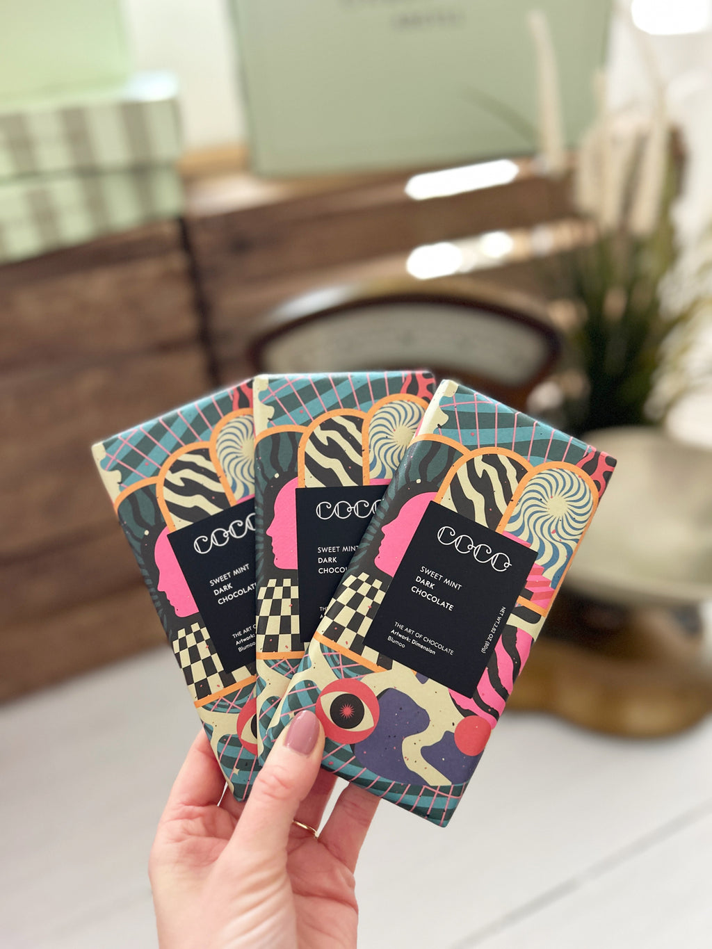 Sweet Mint Dark Chocolate Bar