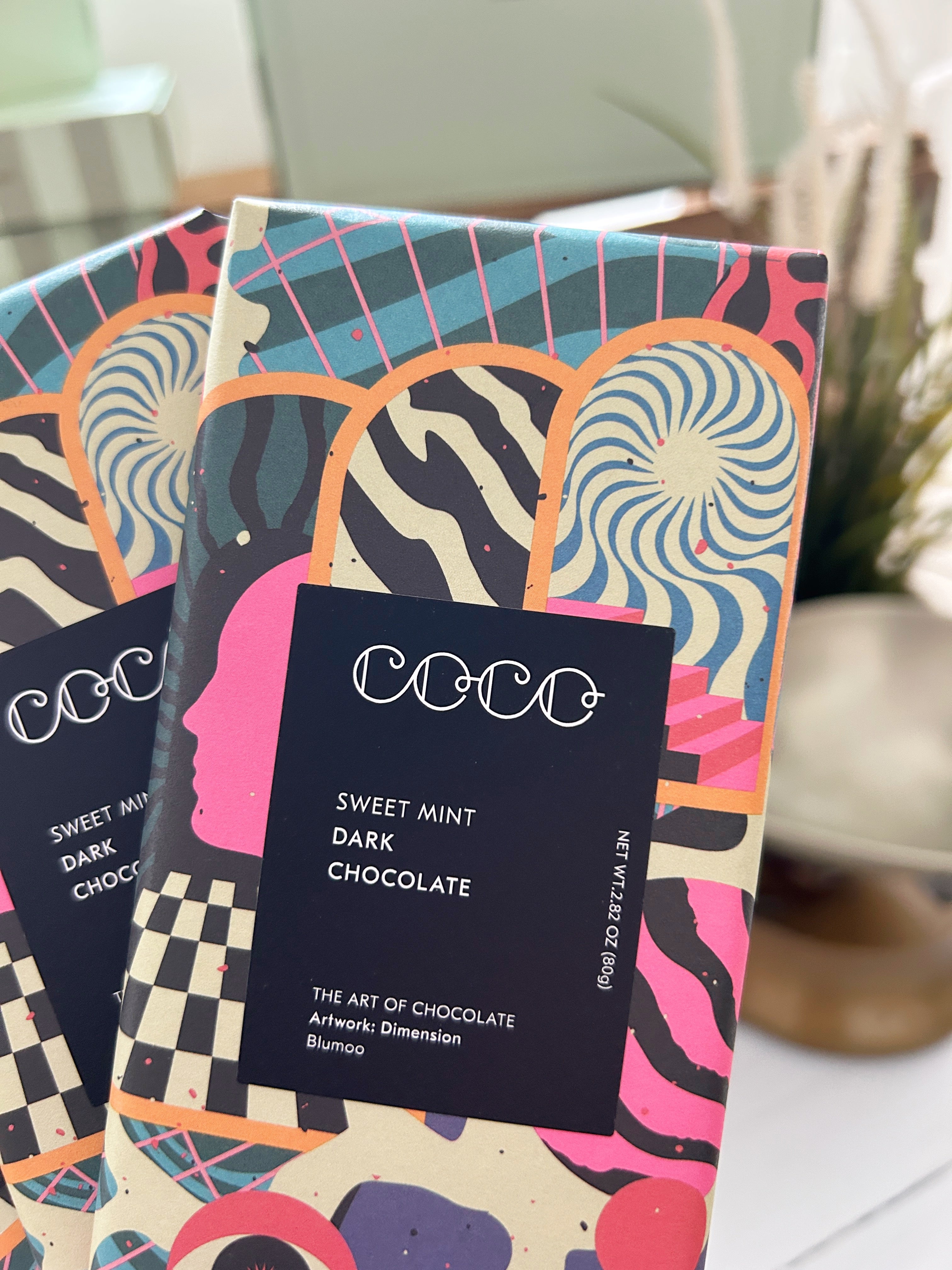 Sweet Mint Dark Chocolate Bar