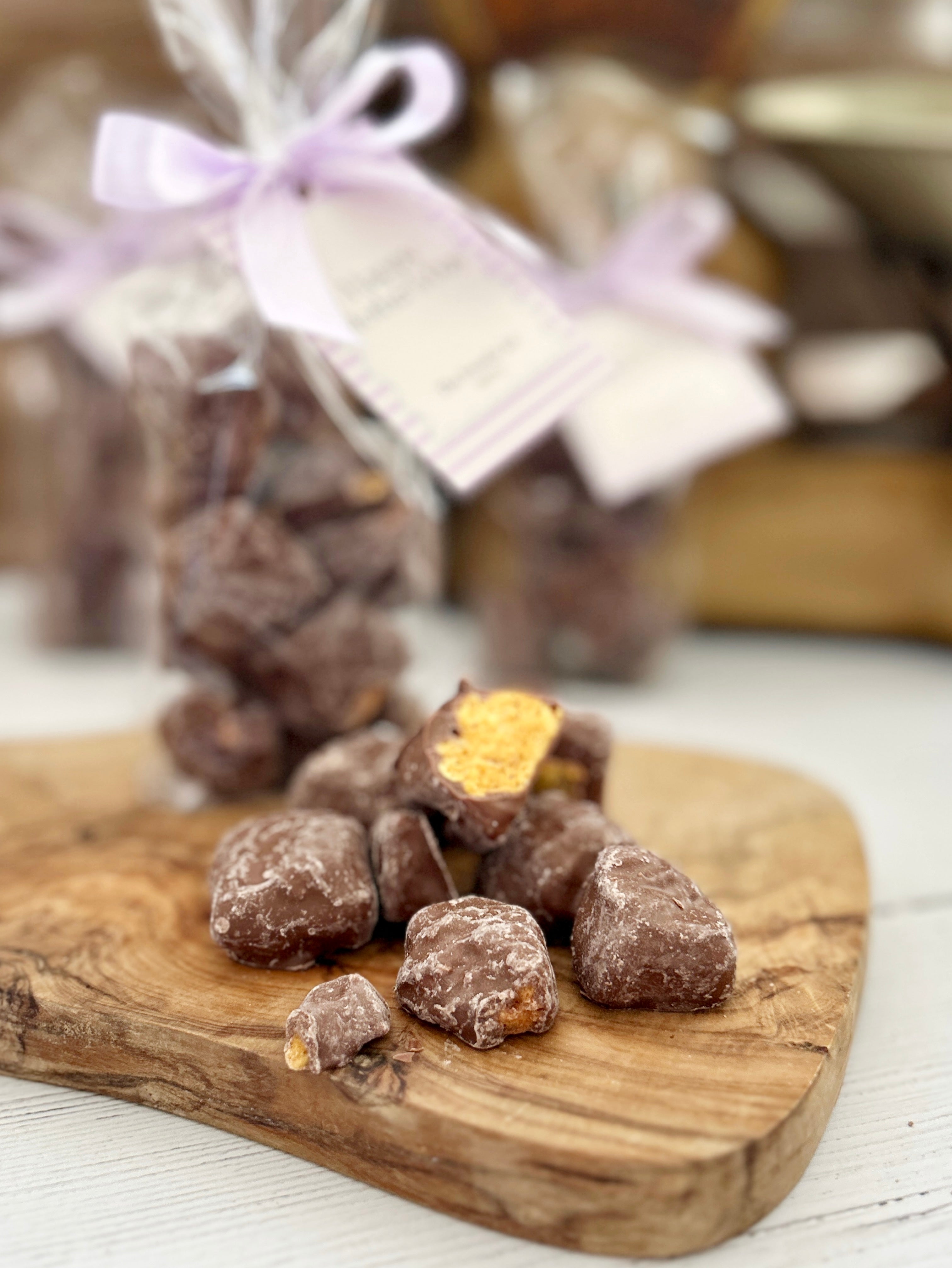 Chocolate Honeycomb Chunks